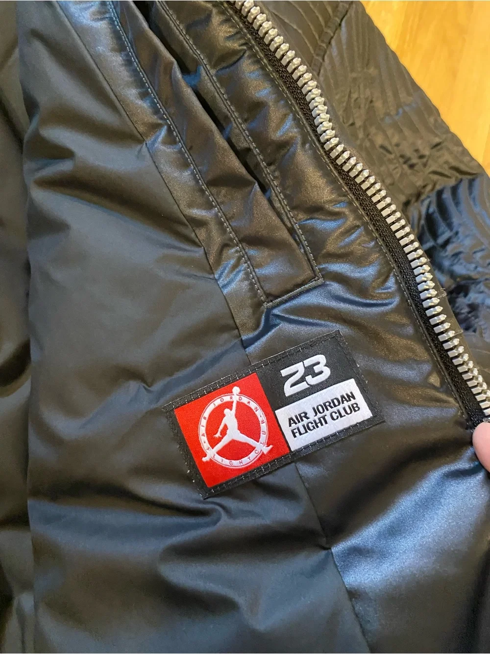 NWT Jordan Flight Varsity Quilted Bomber Jacket Men’s Black